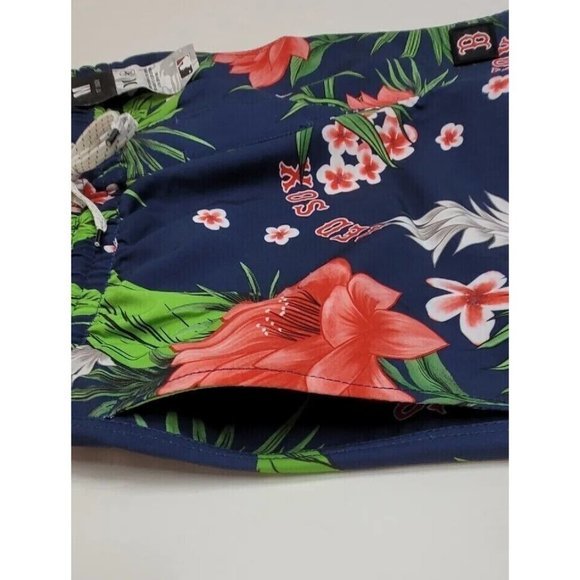 Boston Red Sox MLB Floral 47 Brand Hurley Phantom Shorts Mens Size 30‎ NWT - Picture 3 of 7